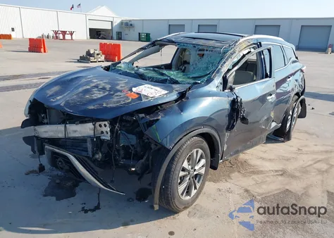 2015 Nissan Murano S/Sl/Sv/Platinum из США, поврежденный, VIN 5N1AZ2MG8FN229174